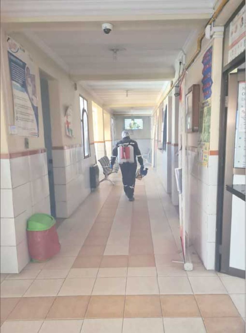 Piden usar barbijo en los centros de salud