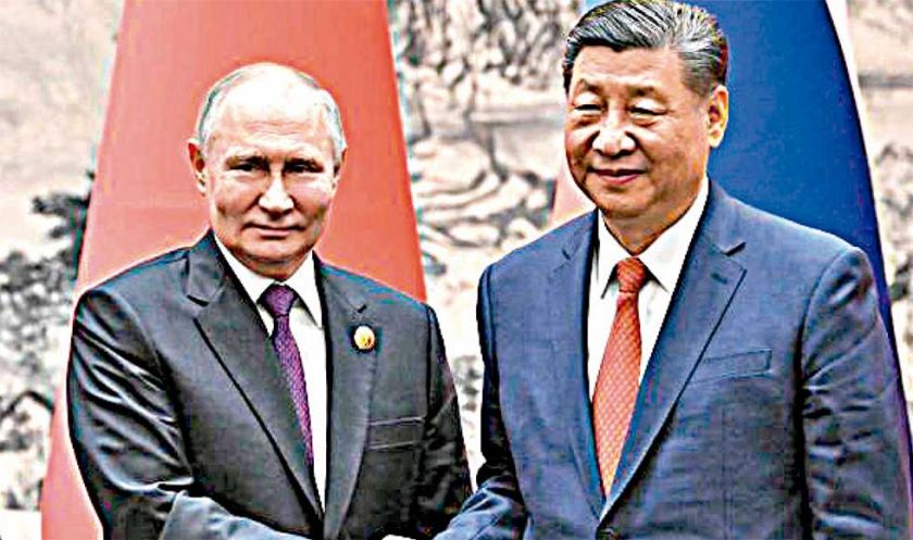 Xi y Putin sellan posturas  sobre Ucrania y Palestina