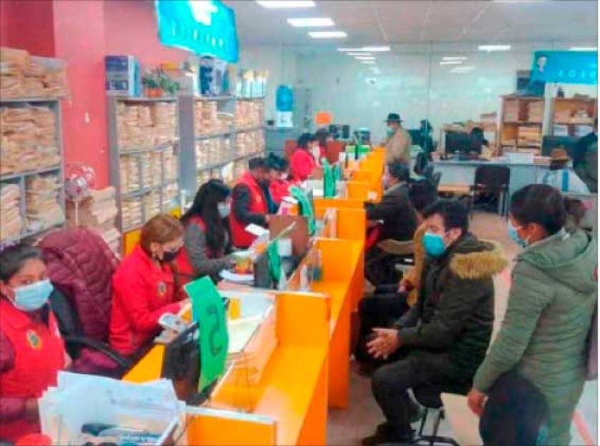 La Alcaldía logra recaudar más de Bs 39 millones por impuestos