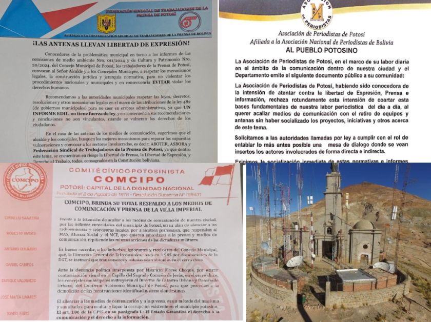 Apoyos y silencios confirman que el debate por las antenas tiene trasfondo político