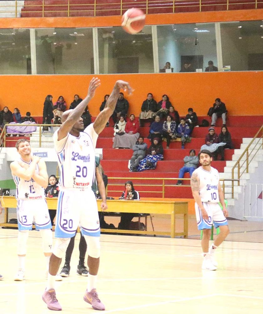 Leones se impone 103-69 a Saracho en la Libobásquet 