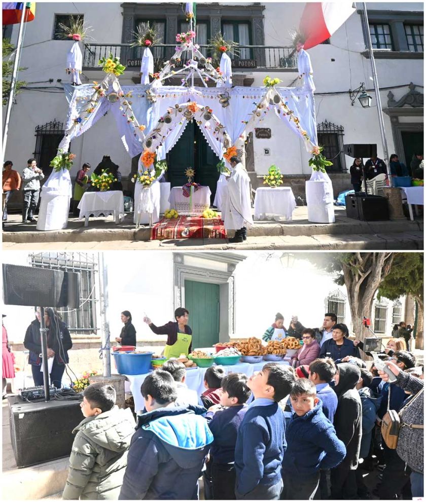 Potosí resalta sus tradiciones para Corpus Christi 
