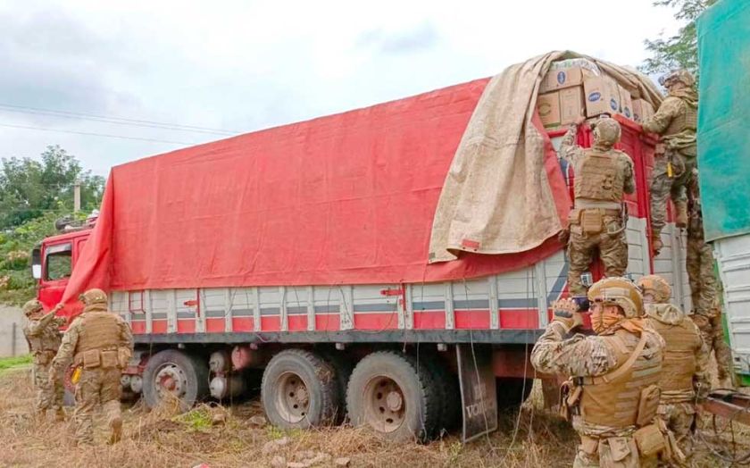 Disminuye el volúmen de contrabando de Argentina