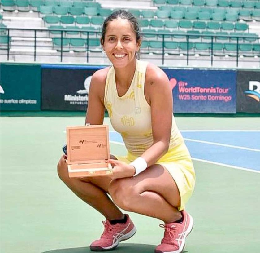 Zeballos es subcampeona en Santo Domingo 