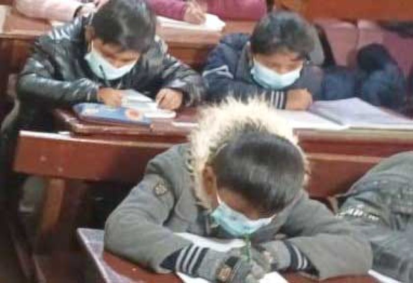 Resfríos afectan más a alumnos de los niveles de inicial y primaria Potosí