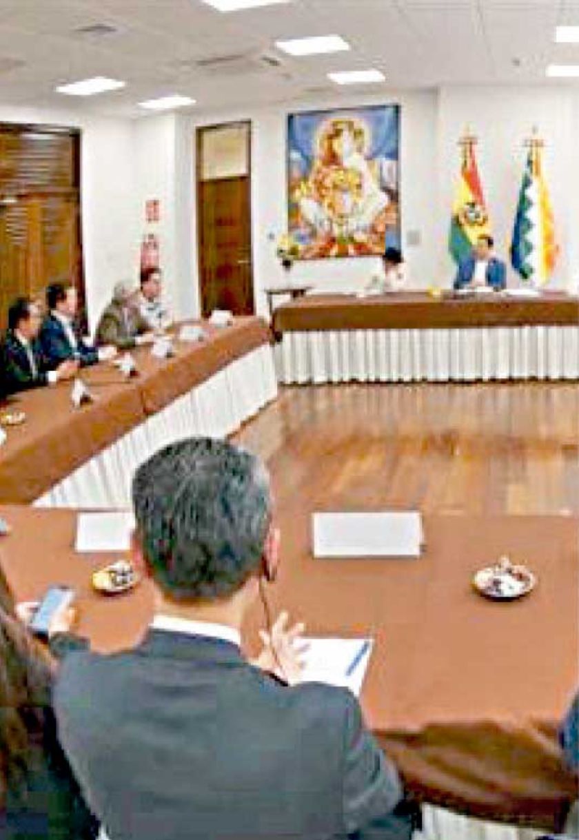 El Presidente se reunió con el Directorio del BID