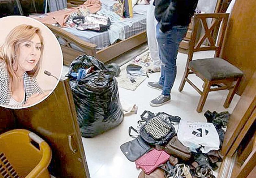 Senadora evista denuncia destrozos en su domicilio