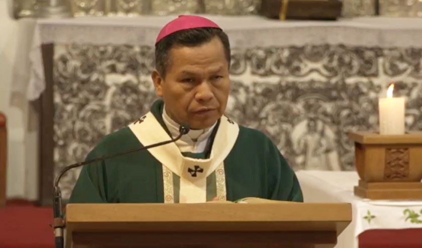 Monseñor Leigue avizora problemas cada vez más fuertes si las autoridades no dialogan
