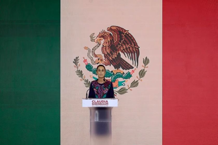 Sheinbaum será la primera presidenta de México tras ganar las elecciones con una ventaja de 30 puntos