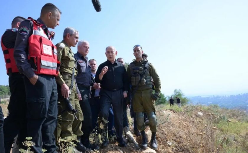 Netanyahu: “Estamos preparados para una acción muy fuerte” en la frontera con Líbano