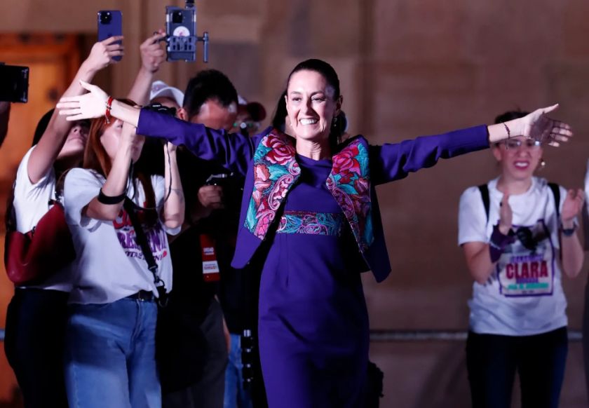 Claudia Sheinbaum será también la primera judía que llegue a la presidencia de México