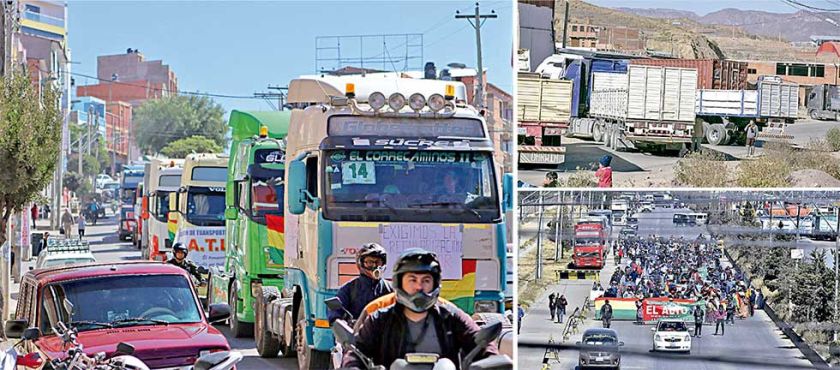 Bajo amenaza de más bloqueos, transportistas fijan nuevo plazo