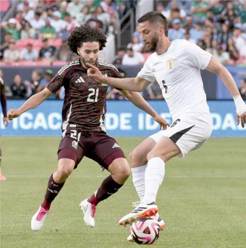 Uruguay golea  a México camino  a la Copa América