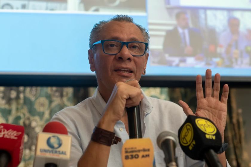 Justicia de Ecuador el revoca fallo que declaró ilegal la captura de Glas en la Embajada de México