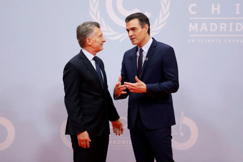 Macri dice que Sánchez “arrastra” la amistad entre Argentina y España por electoralismo