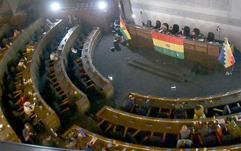 Choquehuanca pide al TCP pronunciarse sobre la legalidad de sesión de la ALP