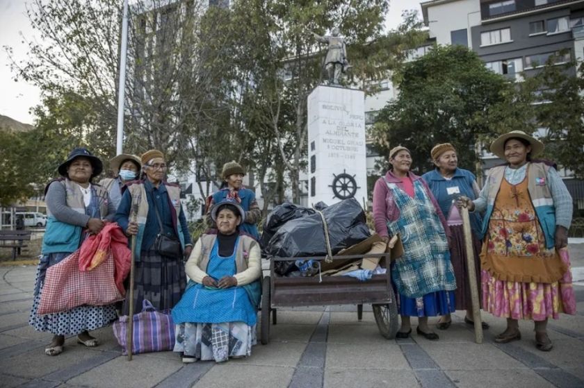 EcoWarmis, las mujeres bolivianas dedicadas al reciclaje y el cambio medioambiental
