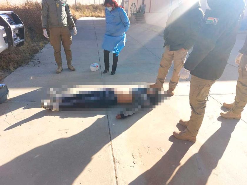 Potosí: Adolescente apareció sin vida y colgado de su chompa