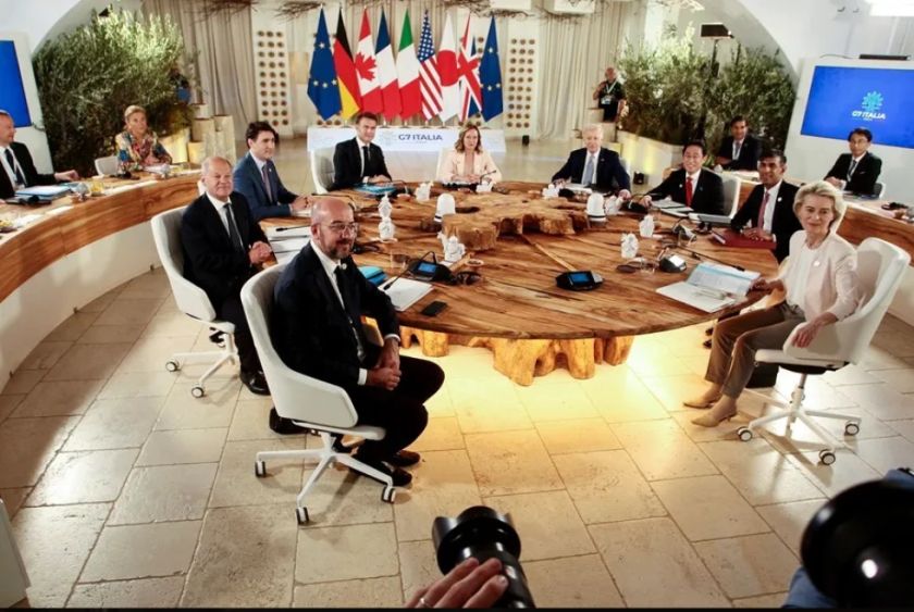 El G7 llega a un acuerdo “provisional” para dar a Ucrania un gran préstamo