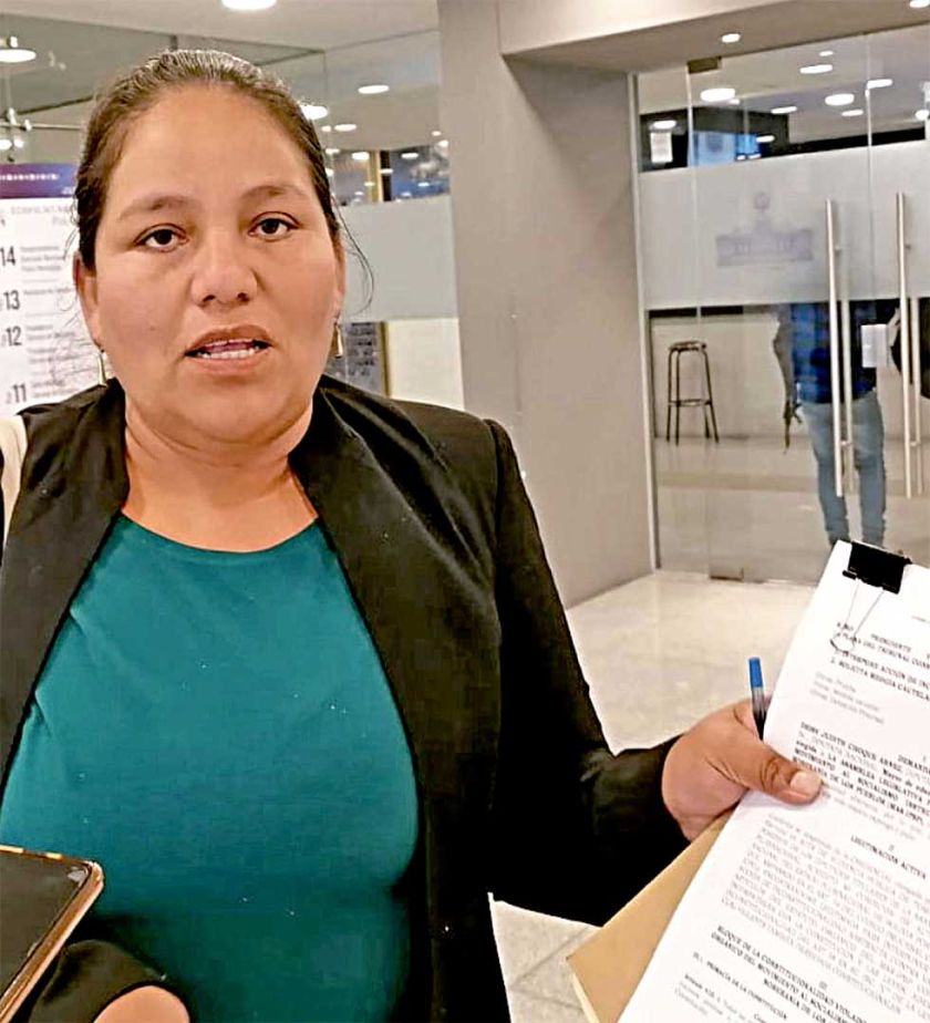 Presentan audios  sobre negociaciones  de cargos judiciales