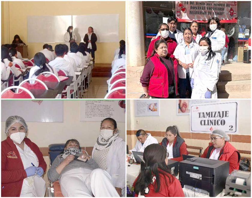 Captan más de 80 donantes de sangre en la ciudadela de la U
