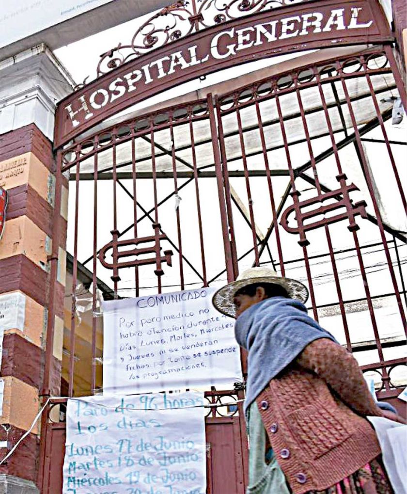 Médicos comienzan su paro; Gobierno lo tilda de ‘político'