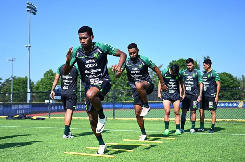 La selección nacional está instalada en Texas