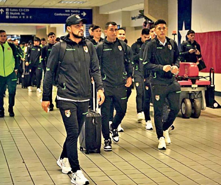 La verde ya está en Texas, sede de su primer partido 