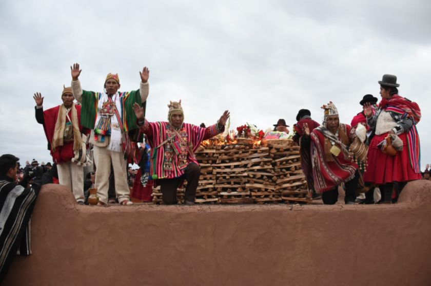 Autoridades piden unidad durante celebración del Año Nuevo Andino Amazónico del Chaco 5532