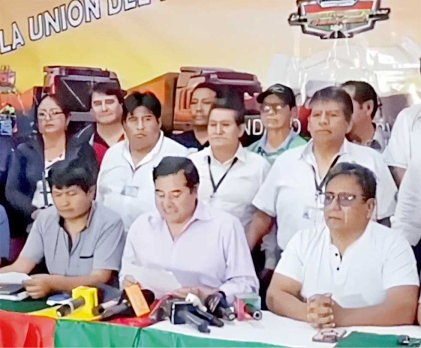 Desde mañana comienza a correr ultimátum del transporte pesado