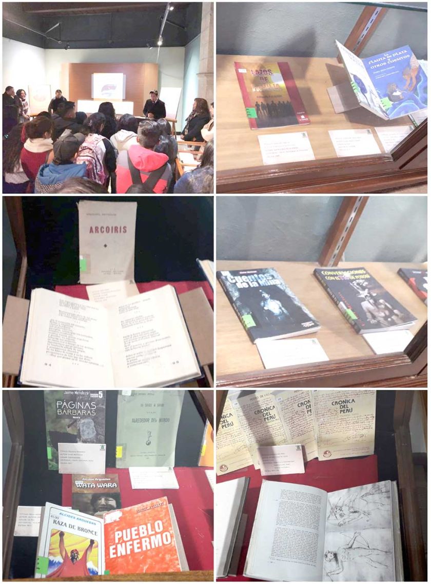 Literatura boliviana se muestra en la Casa Nacional de Moneda