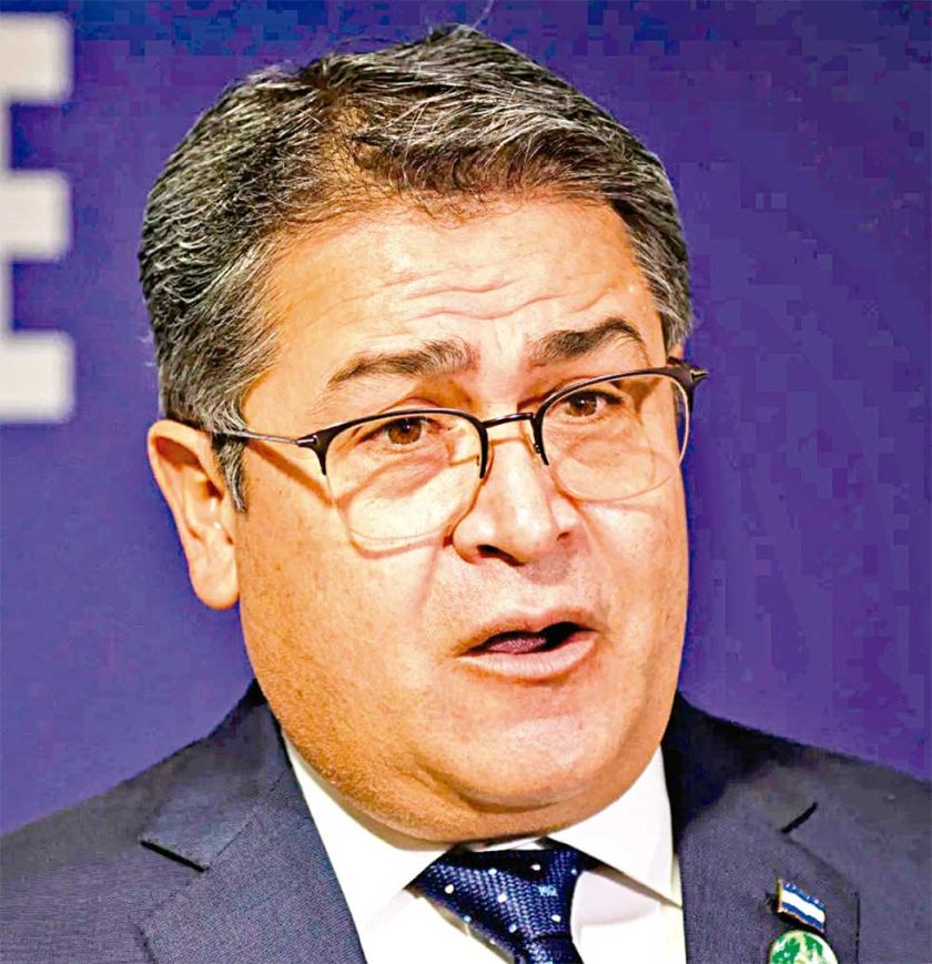 Envían a la cárcel  a expresidente de  Honduras por narco