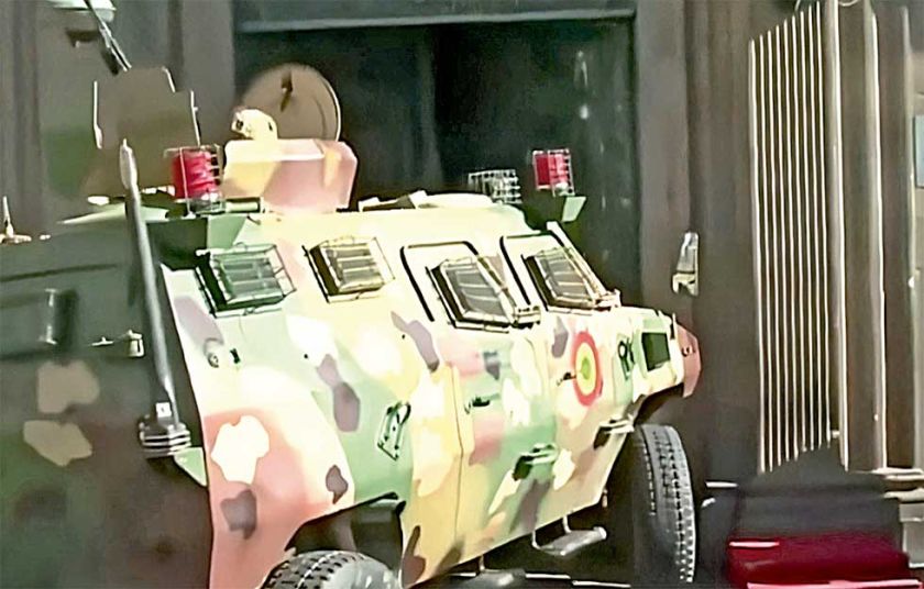 La aventura militar de un general