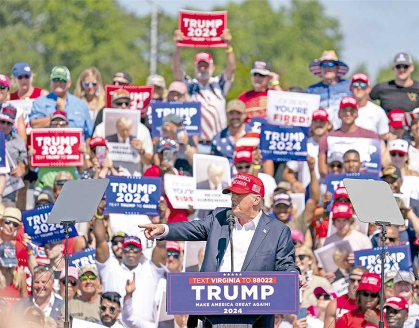 EEUU: Trump se favorece con ”inmunidad parcial“