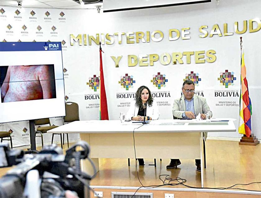 Salud reporta nuevo caso de sarampión y activa alerta nacional