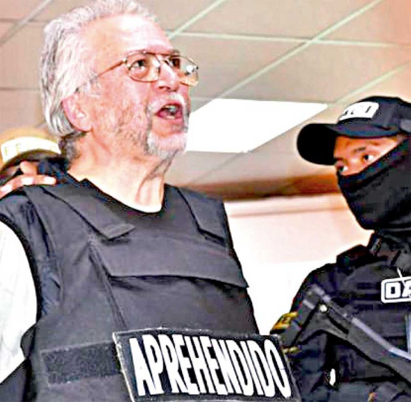 Revocan prisión domiciliaria de “ideólogo” de la asonada
