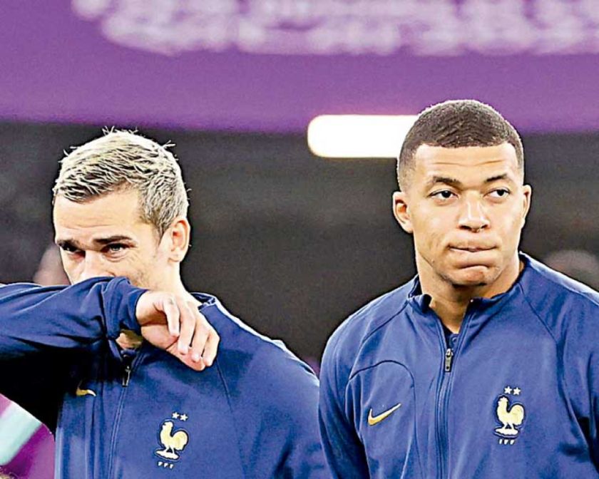 Griezmann y Mbappé aún no hallan su mejor versión