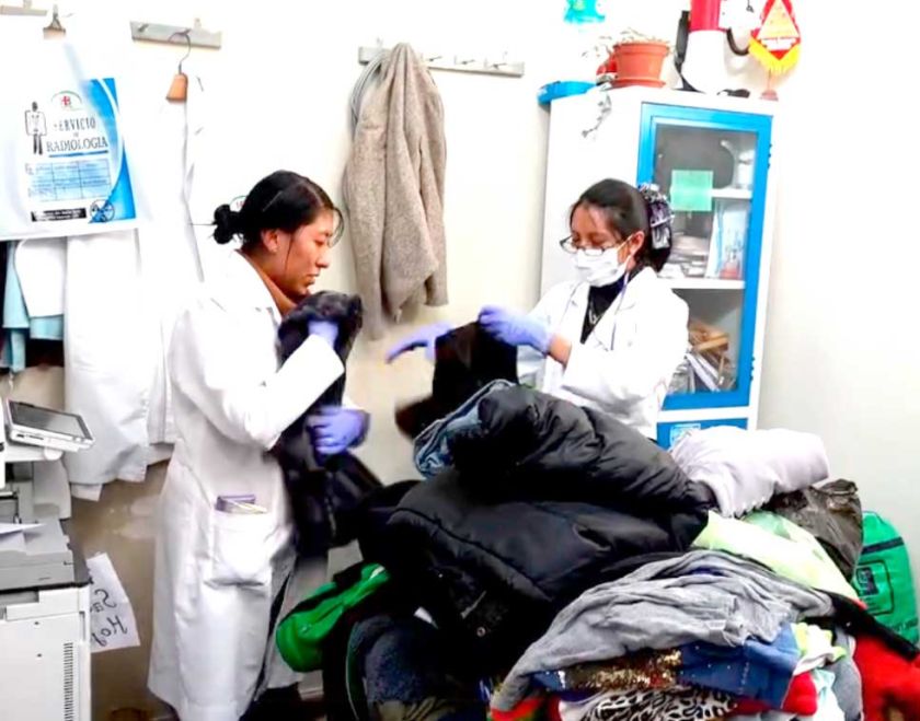 Bracamonte planifica entrega de abrigo a los necesitados
