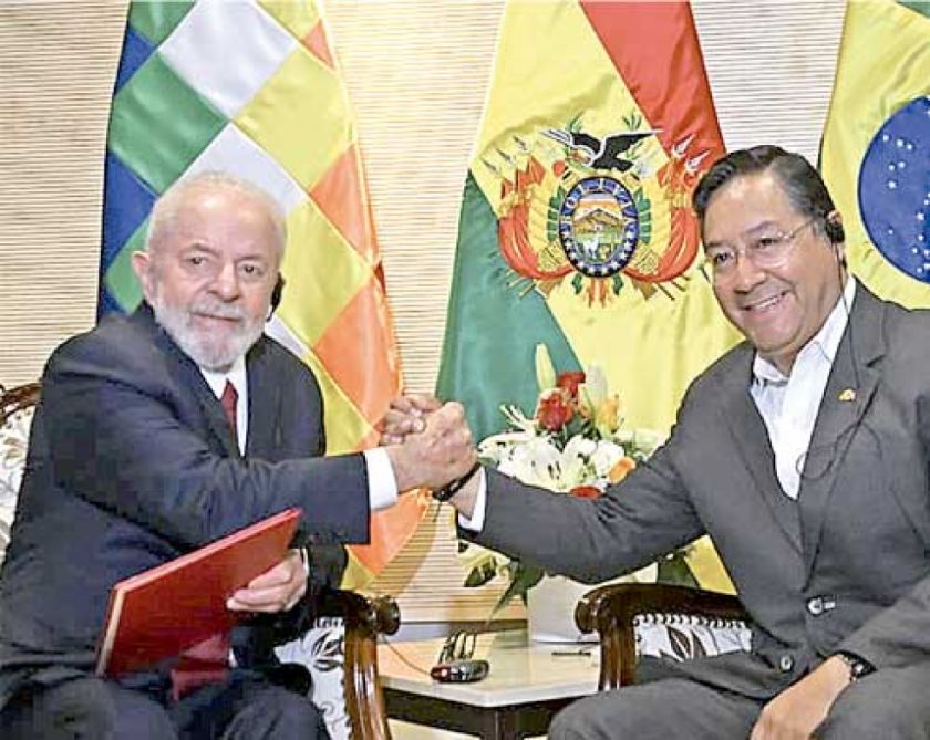 Lula cree positivo que Bolivia sea parte de los Brics