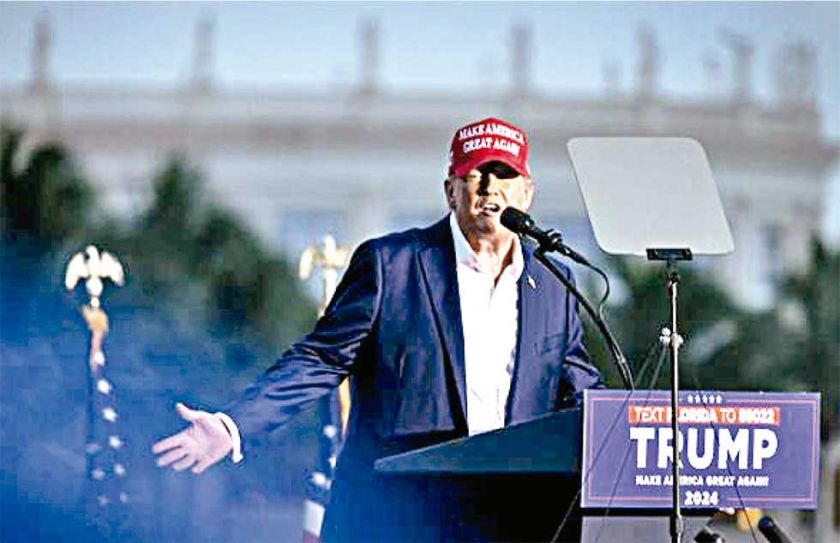 Trump sobre Biden: “Tiene su ego y no quiere dimitir”