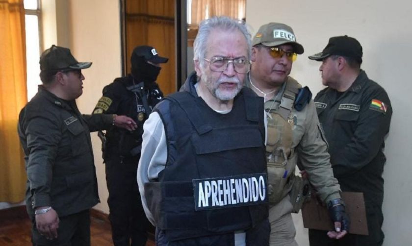 Sale de celdas policiales el presunto ideólogo de la toma militar para recibir atención médica