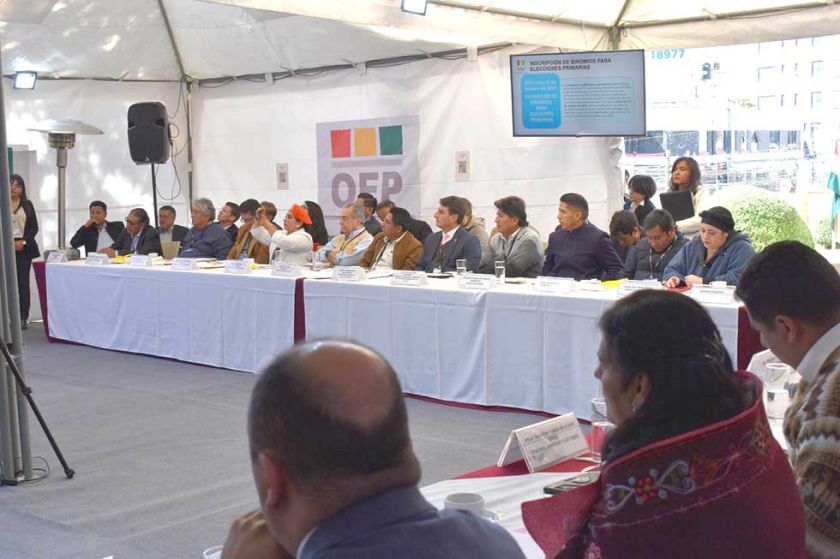 Acuerdan suspender primarias y optimizar resultados preliminares