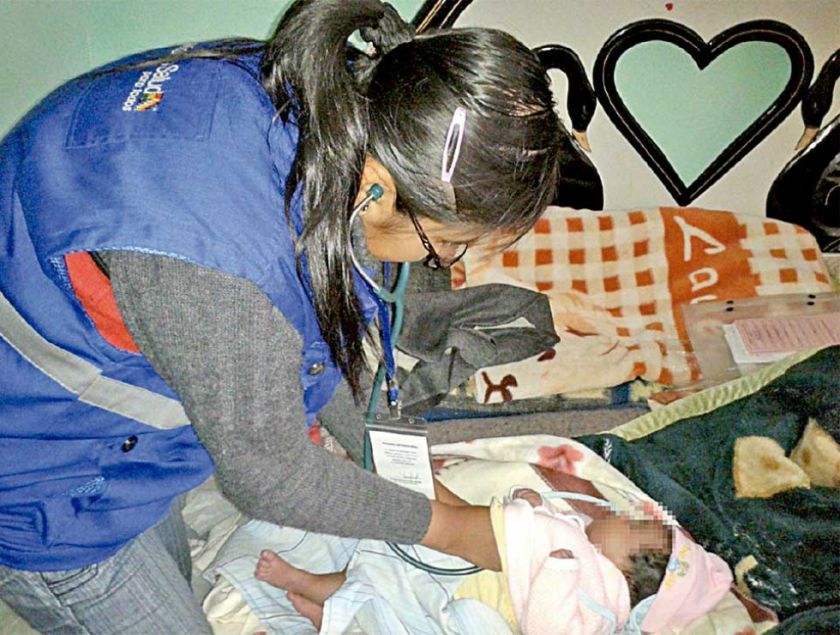 Indagan origen del caso  de sarampión en Oruro