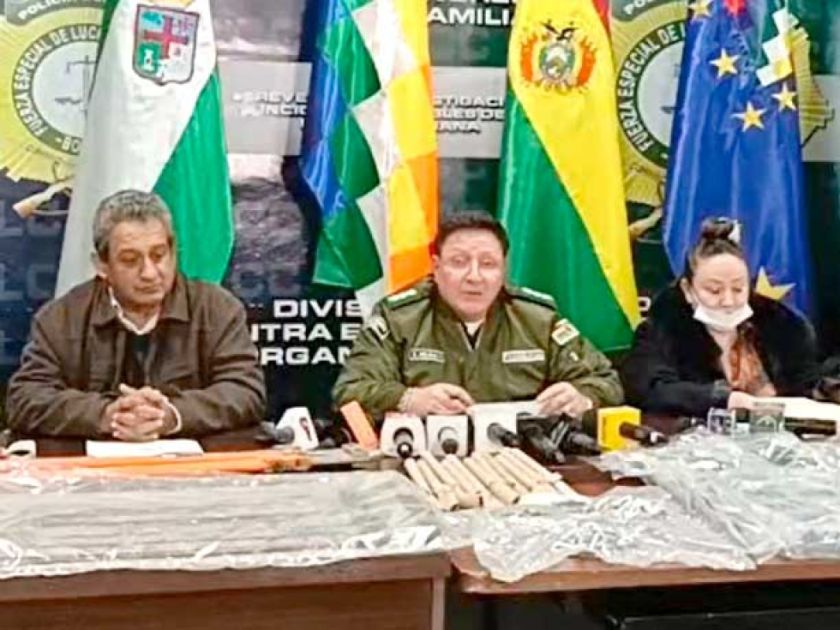 Aprehenden a 28 personas por avasallamiento de tierras