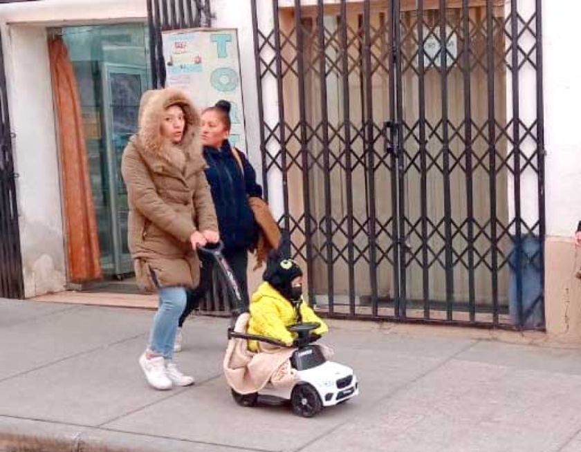 El frío azota a Potosí con temperaturas cercanas  a las mínimas extremas