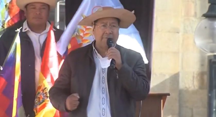 El Presidente Arce denuncia ‘falsos discursos prefabricados’ para encubrir que no hubo golpe de Estado