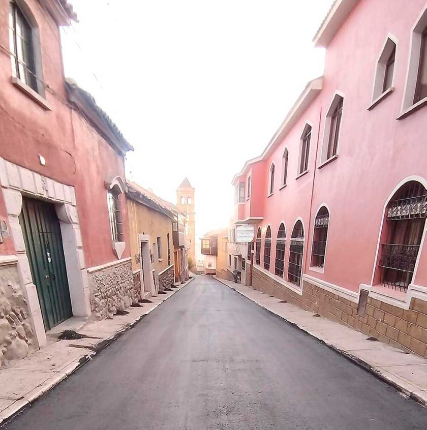 Alcaldía destina más de Bs 3 millones para recapamiento