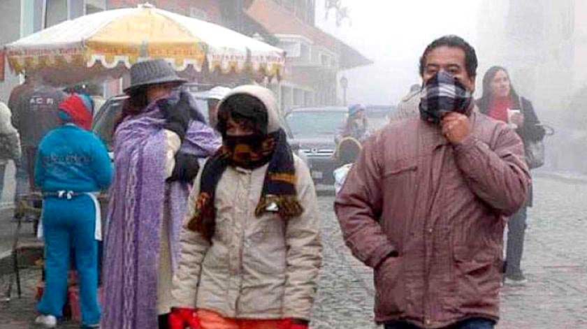 Potosí continua presentando temperaturas de hasta -16ºc