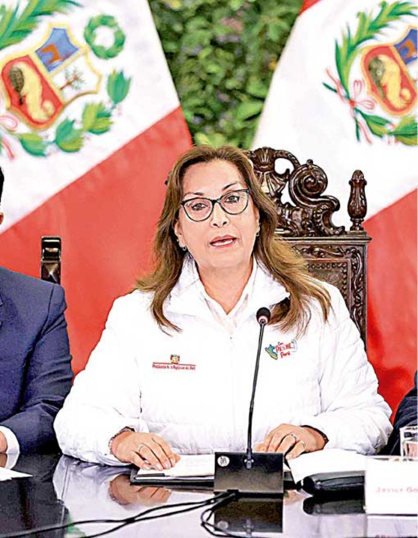 Amnistía halla que  Boluarte es posible responsable penal 