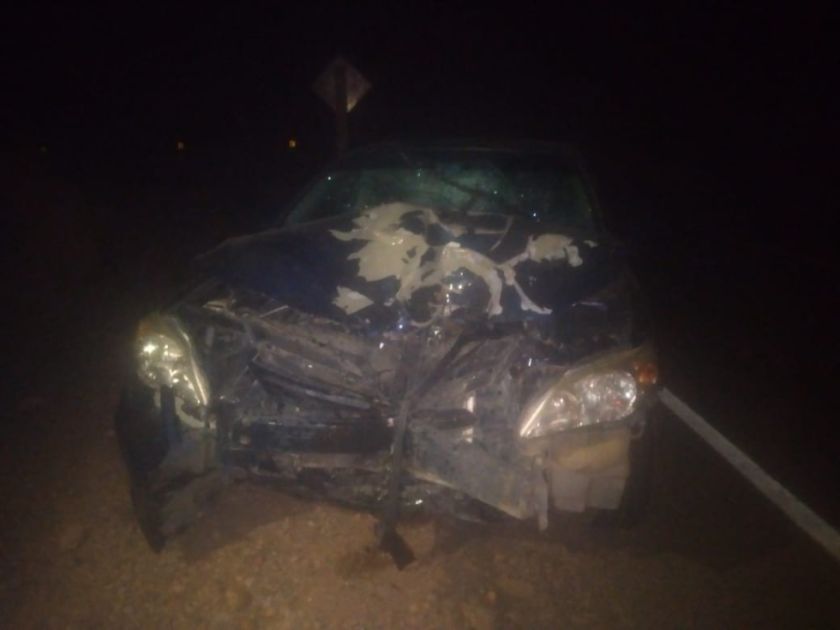 Choque frontal entre un vehículo y una motocicleta causa un muerto en el norte de Potosí